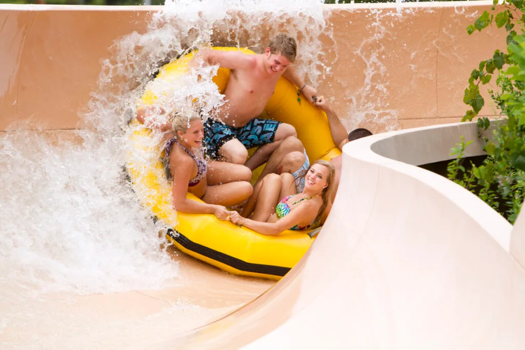 Dollywood's HeartSong Lodge & Resort: Serenity and Perks Galore 8 Raging River Rapids at Splash Country at Dollywood