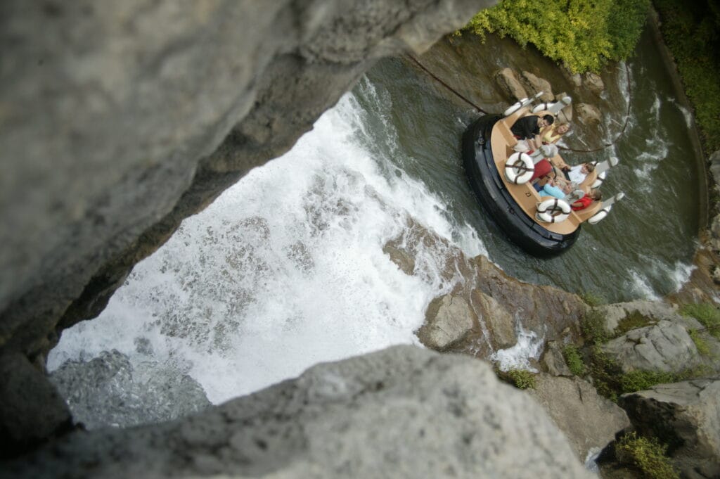 River Rampage ride at Dollywood