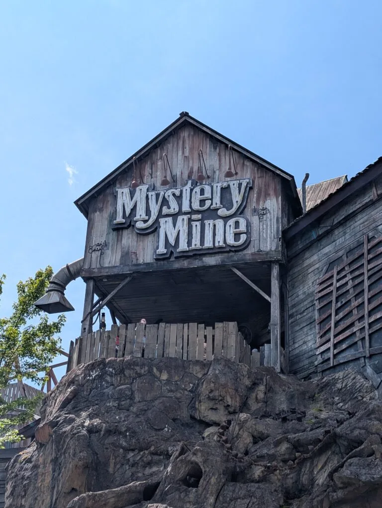 Mystery Mine at Dollywood in Pigeon Forge, TN