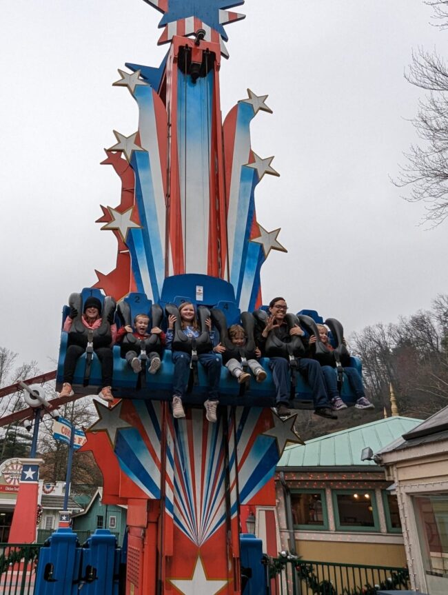 Shooting Star Ride at Dollywood