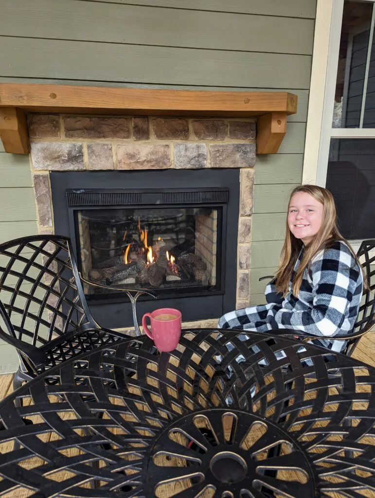 Fireside Retreat-Outdoor Fireplace