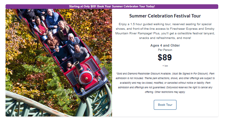 Dollywood’s Smoky Mountain Summer Celebration: An Unforgettable Mountain Getaway 6 Summer Celebration Festival Tour