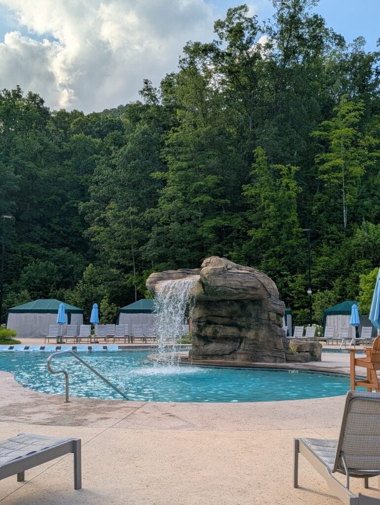 Cove Pool at HeartSong Lodge and Resort