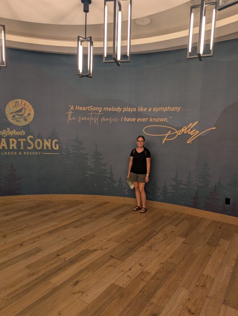 Lindsay Harvey at HeartSong Lodge and Resort