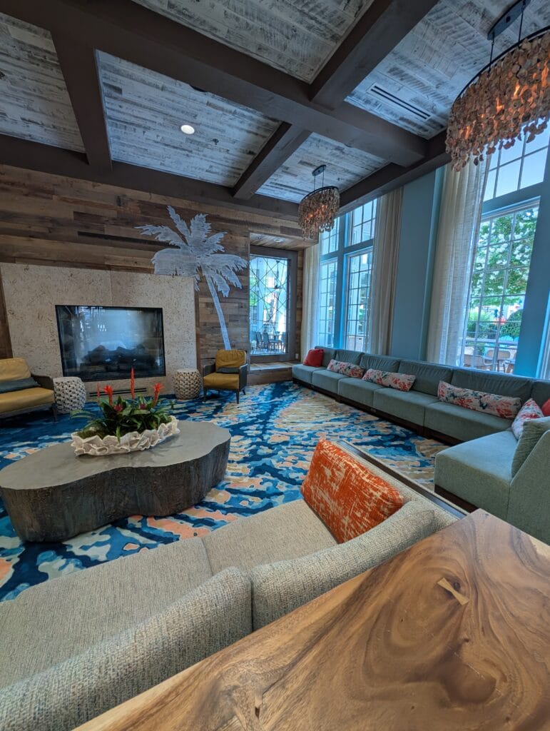 Margaritaville Island Hotel in Pigeon Forge: Paradise in the Smokies 20 Lobby at Margaritaville Island Hotel in Pigeon Forge, TN