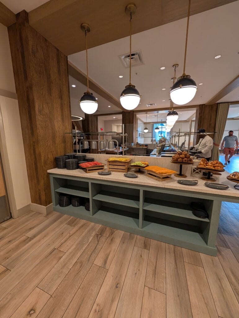 The Ultimate Dollywood Planning Guide 30 Buffet area at Ember and Elm inside Dollywood's Heartsong Lodge and Resort