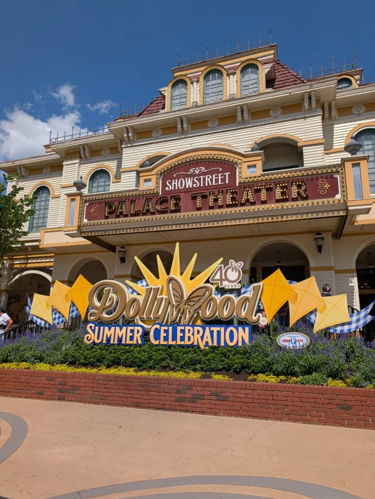 Dollywood's Showstreet Palace Theater Exterior