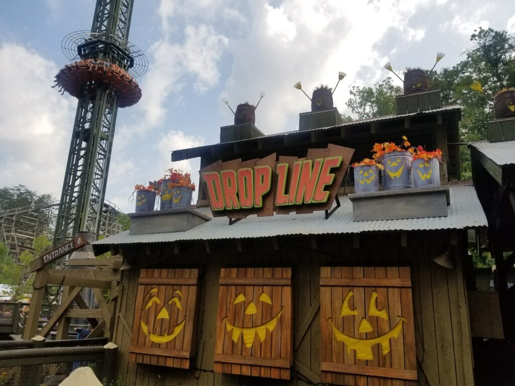 Dropline at Dollywood during the Harvest Festival
Photo Credit: Lindsay Harvey-Simply Touring