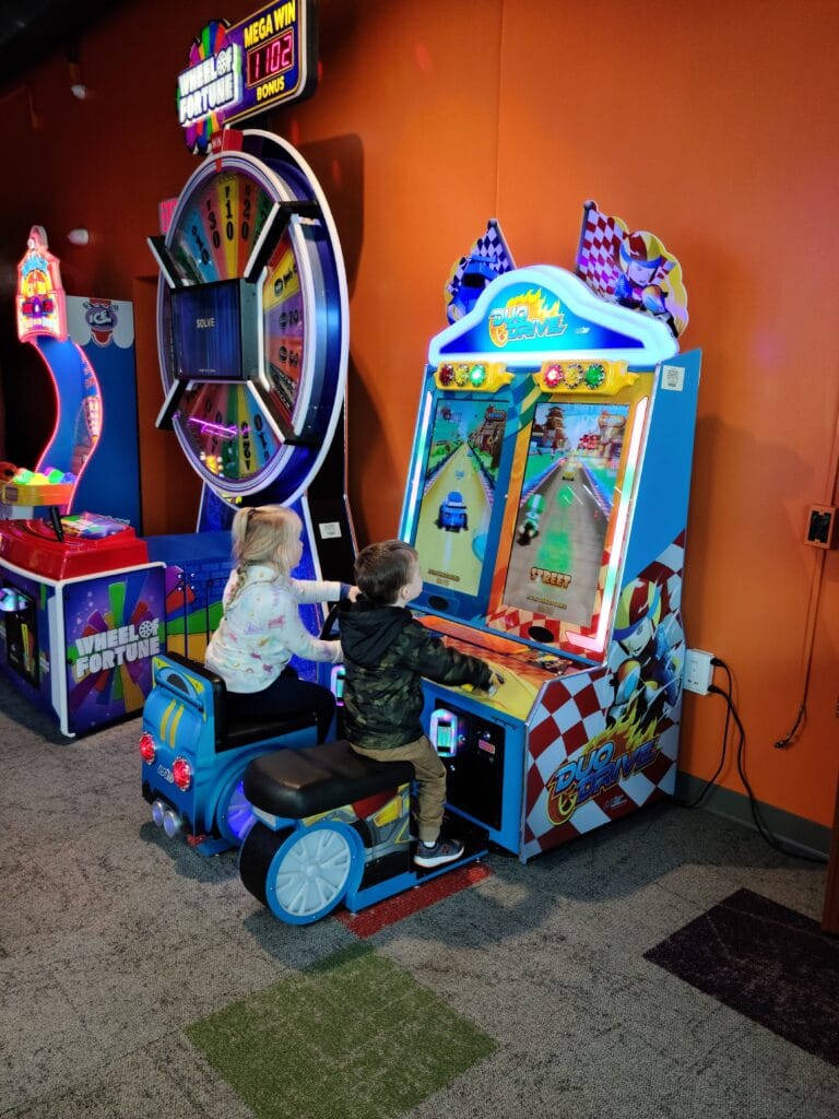 Exploring MagiQuest in Pigeon Forge, Tennessee 3 Child playing arcade game at MagiQuest in Pigeon Forge, TN
Photo Credit: Lindsay Harvey-Simply Touring
