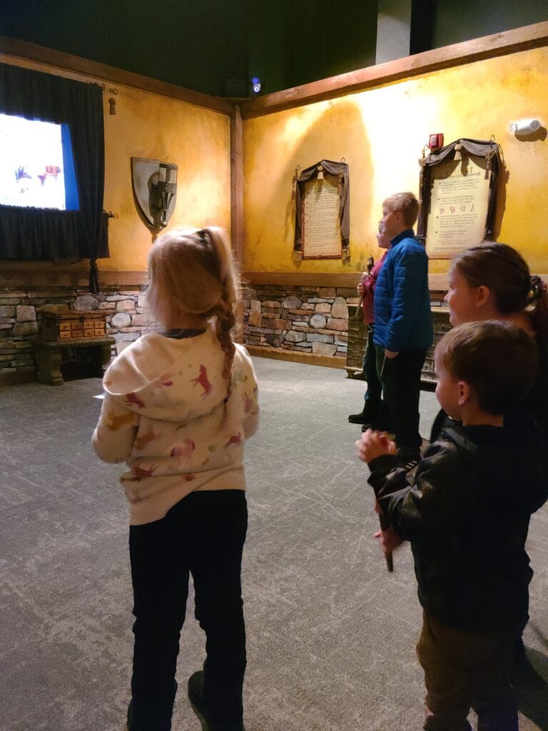 Exploring MagiQuest in Pigeon Forge, Tennessee 6 Children learning how to play the game at MagiQuest in Pigeon Forge, TN Photo Credit: Lindsay Harvey-Simply Touring