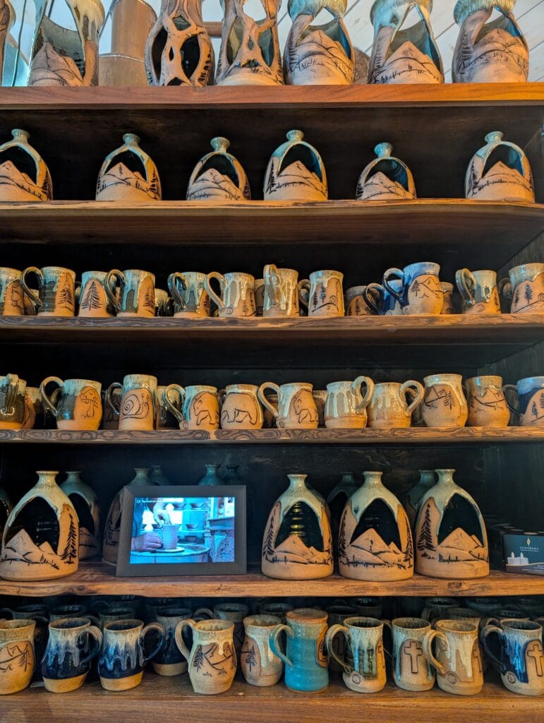 Ogle Brothers General Store: A Smoky Mountain Treasure 3 Pottery at Ogle Brothers General Store in Sevierville, TN Photo Credit: Lindsay Harvey