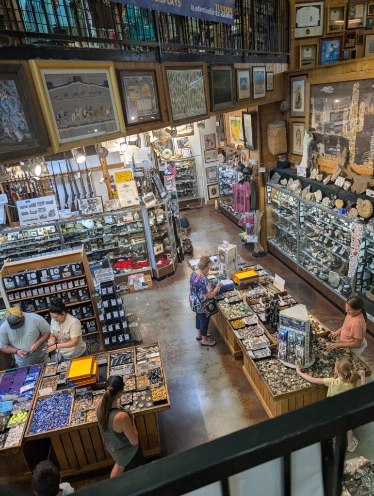 A Father's Guide to Smoky Mountain Knife Works: Where Adventure Meets Family Fun 2 View of lower floor at Smoky Mountain Knife Works in Sevierville, TN Photo Credit: Lindsay Harvey-Simply Touring