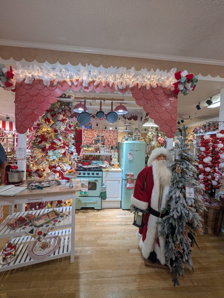 Display inside The Incredible Christmas Place in Pigeon Forge, TN