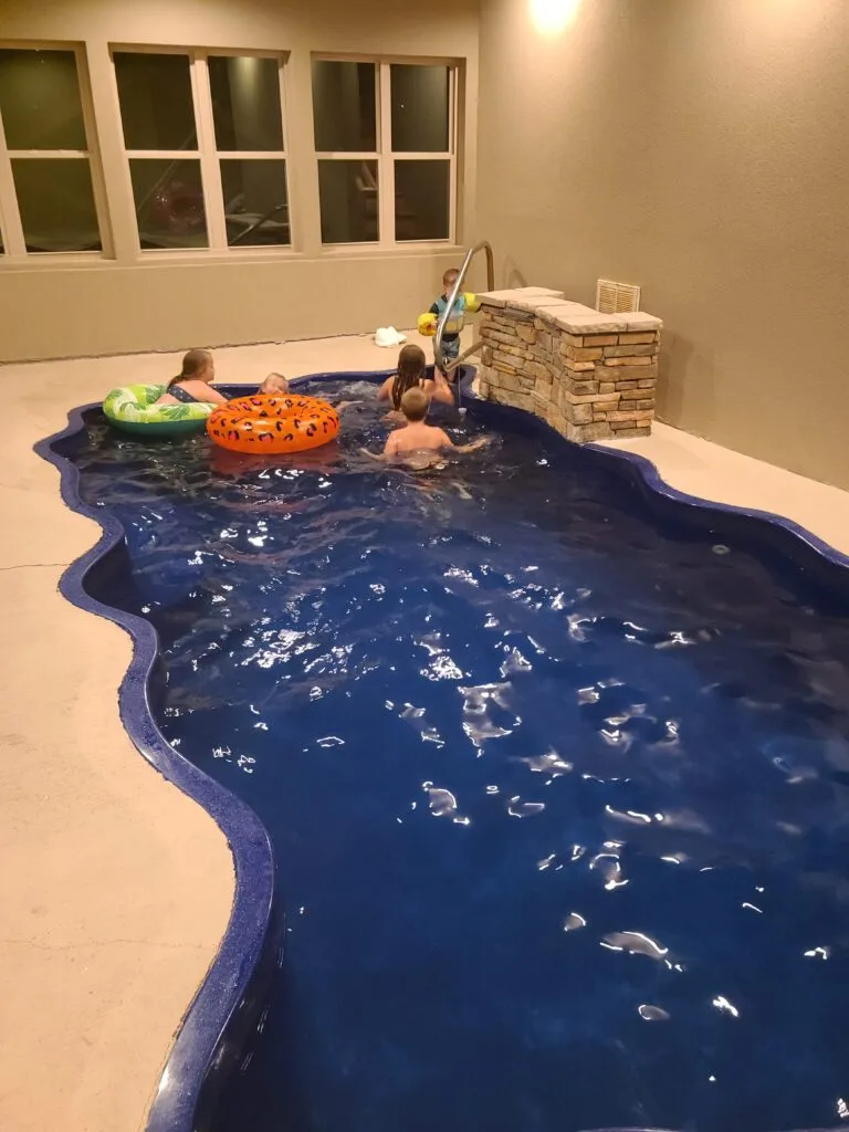 Sawmill Springs: A cozy retreat in the Smokies 13 Children in Pool at Sawmill Springs