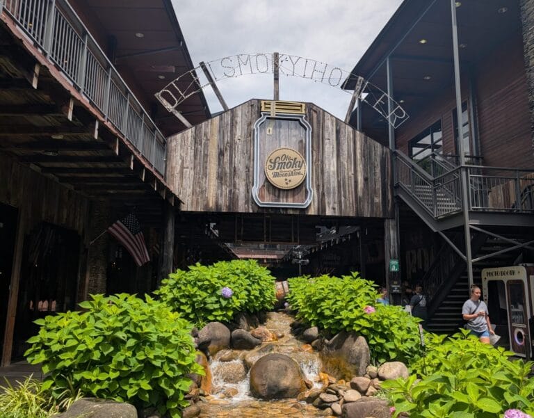Ole Smoky Distillery in Gatlinburg 1 Entry to The Holler at Ole Smoky Distillery in Gatlinburg, TN