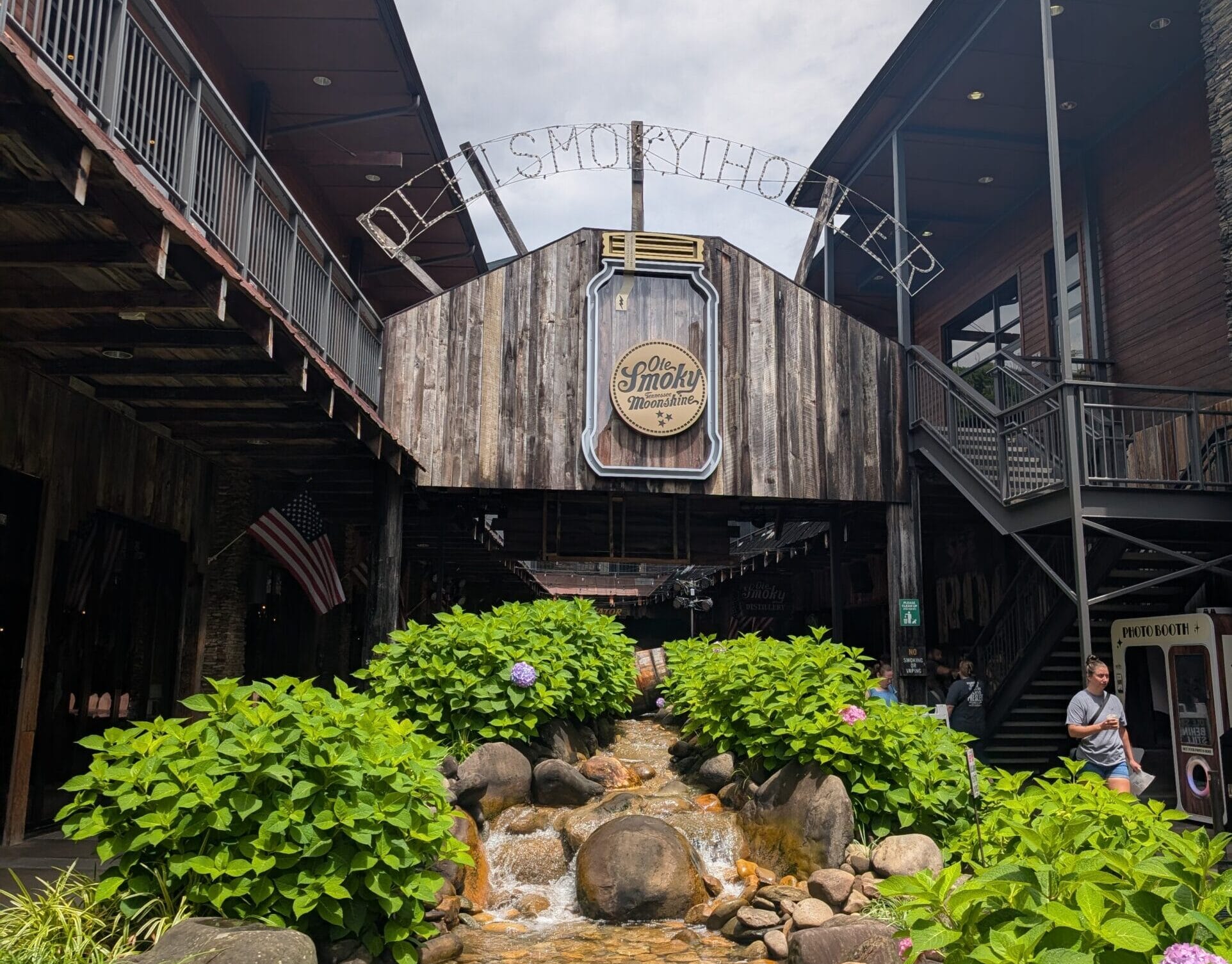Ole Smoky Distillery in Gatlinburg 1 Entry to The Holler at Ole Smoky Distillery in Gatlinburg, TN