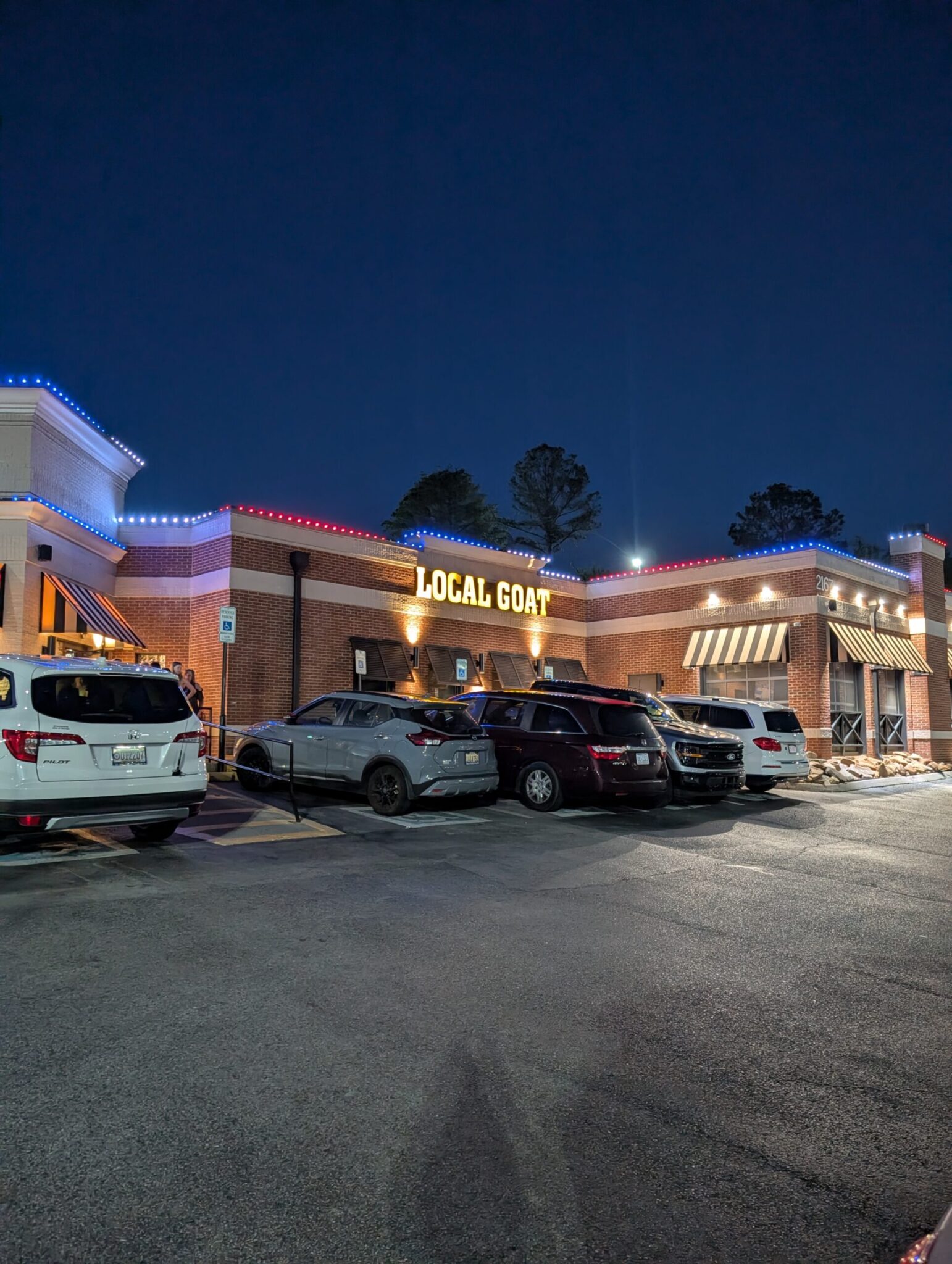Exterior of The Local Goat in Pigeon Forge, TN