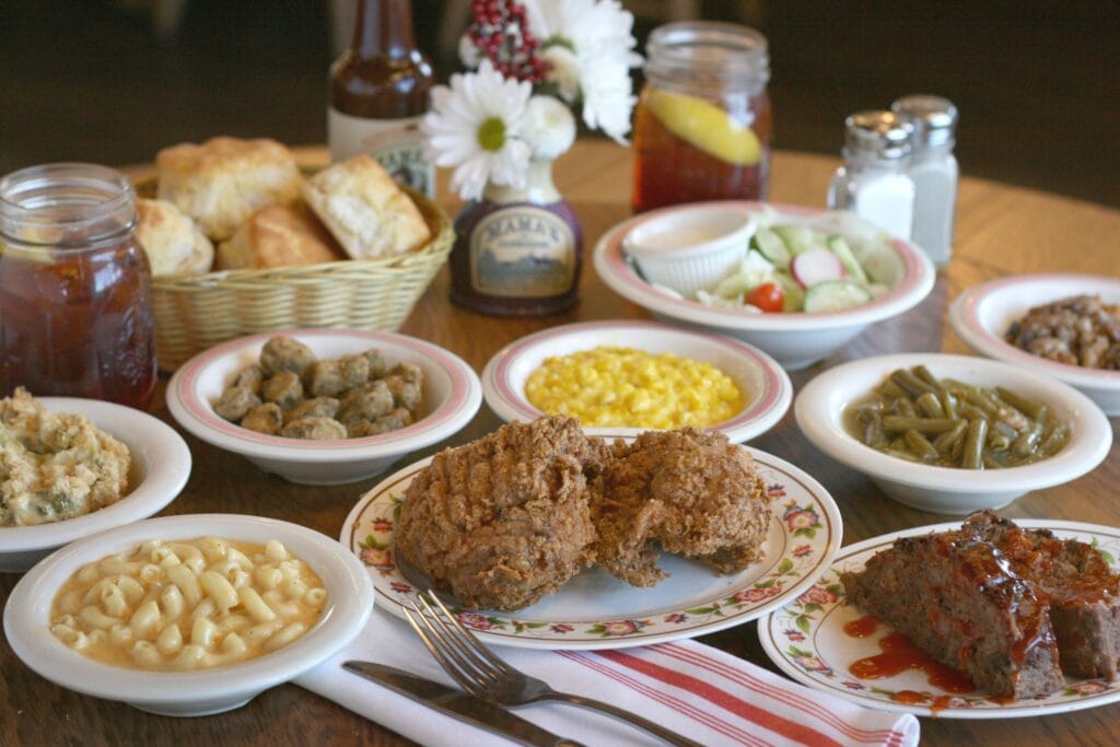 Mama’s Farmhouse in Pigeon Forge 5 Mama's Farmhouse dinner food in Pigeon Forge, TN