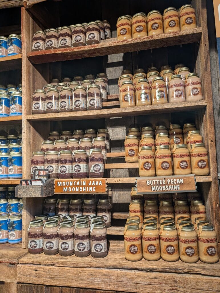 Ole Smoky Distillery in Gatlinburg 5 Mountain Java Moonshine at Ole Smoky Distillery in Gatlinburg, TN