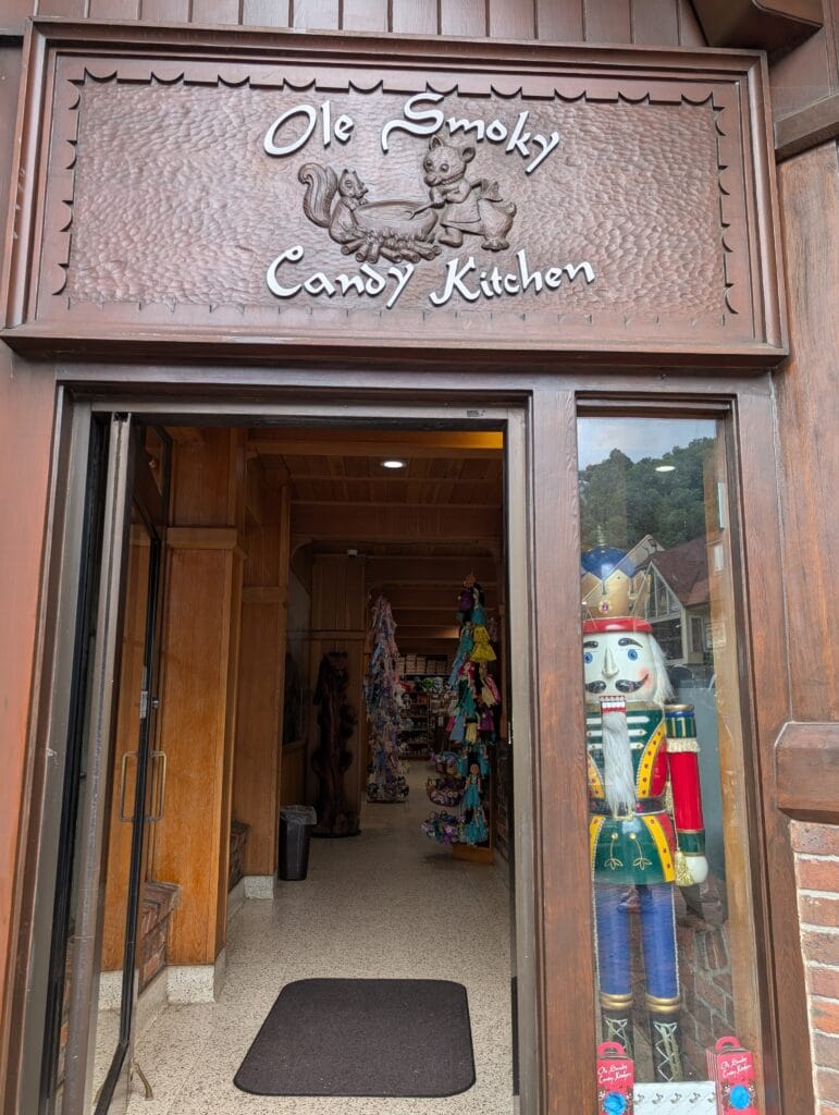 Ole Smoky Candy Kitchen: A Sweet Tradition 2 Exterior of Ole Smoky Candy Kitchen at The Village at Ole Smoky Candy Kitchen in Gatlinburg, TN