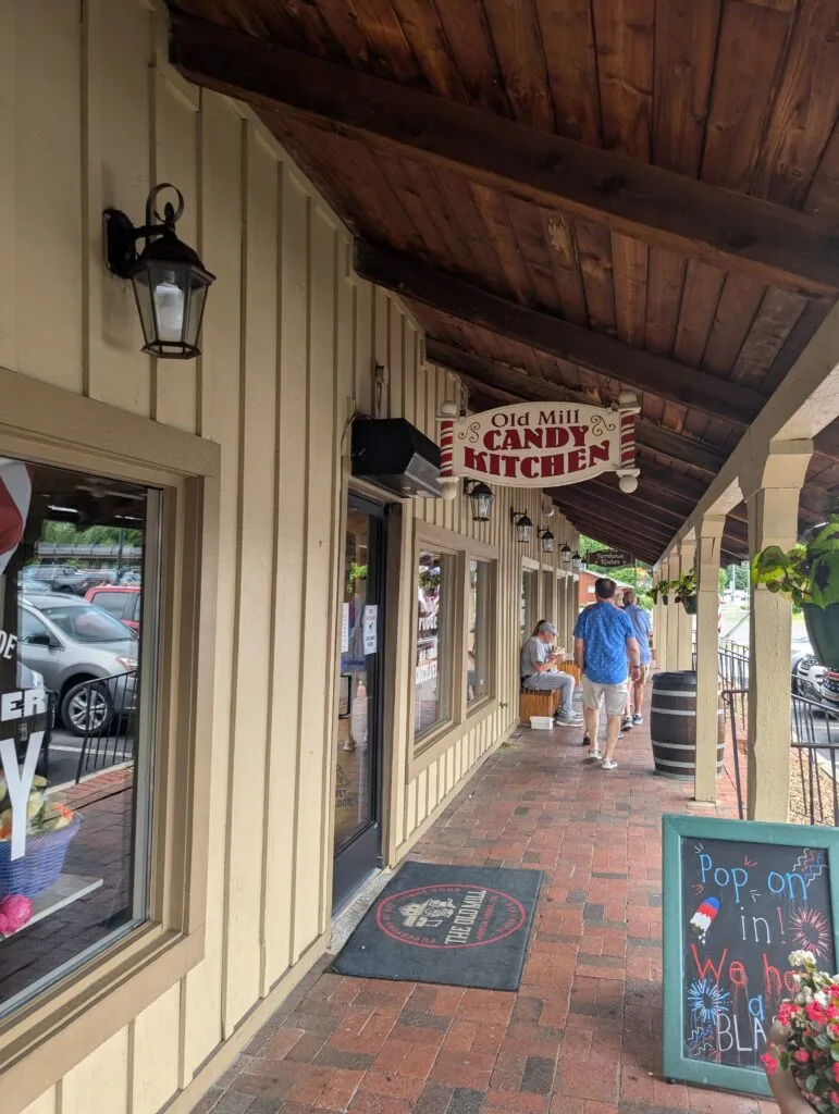 Candy Kitchen at the Old Mill Shops in Pigeon Forge, TN