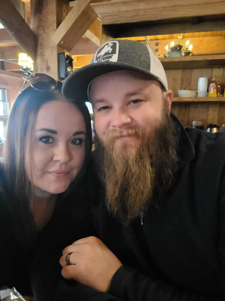 Couple at Old Mill Restaurant in Pigeon Forge, TN