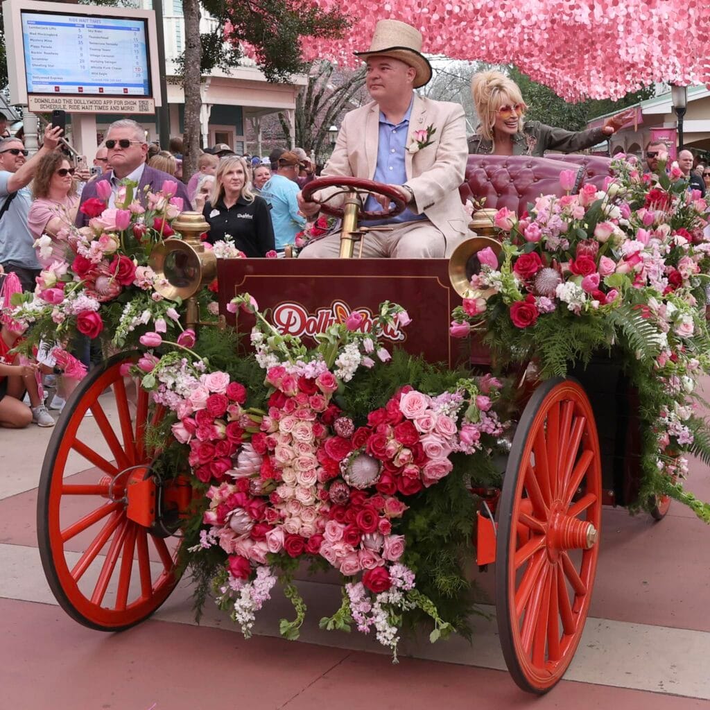 Dolly on opening day