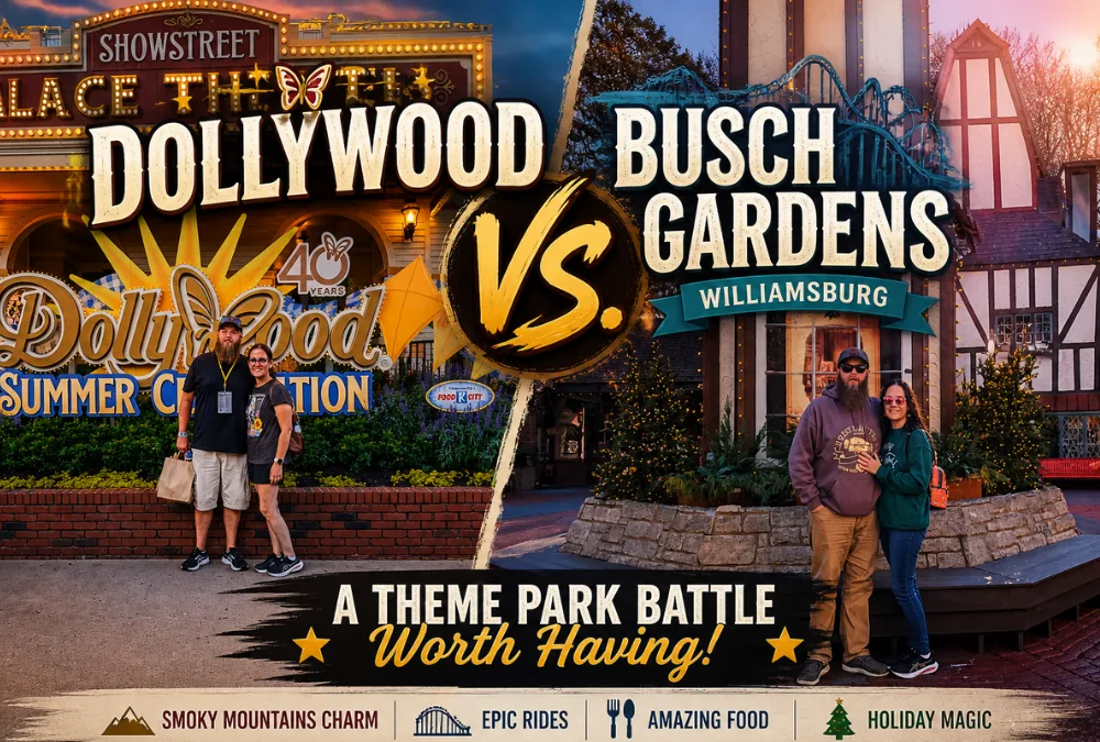 Dollywood Vs. Busch Gardens