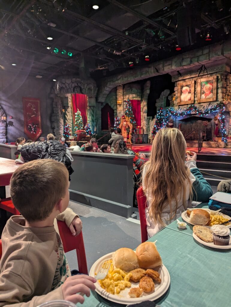 Food at Busch Gardens Williamsburg during Christmas Town