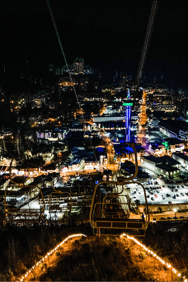 Gatlinburg Nightlife: The Best Things to Do for Adults After Dark 6 Gatlinburg SkyPark at Night