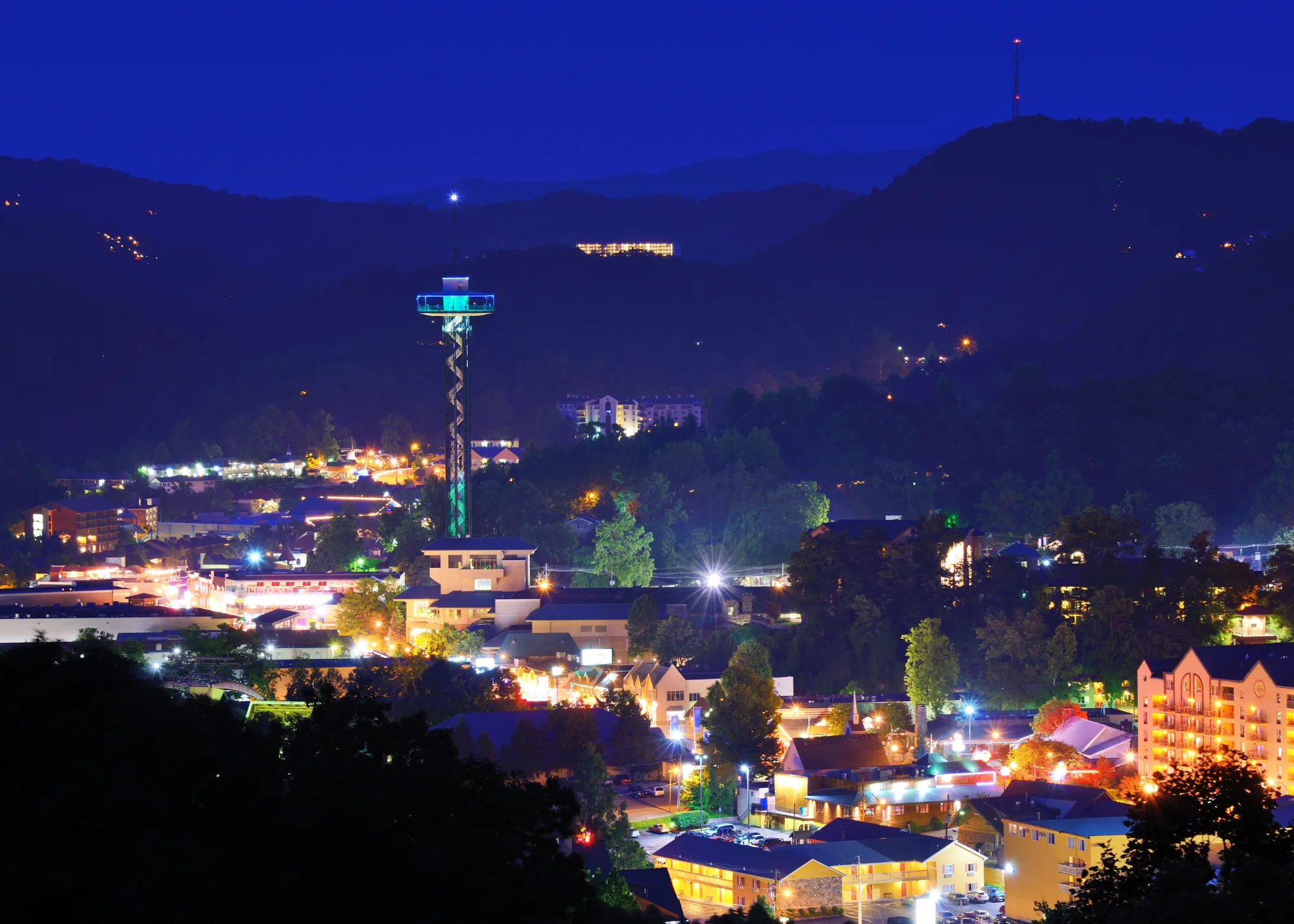 Gatlinburg at Night
