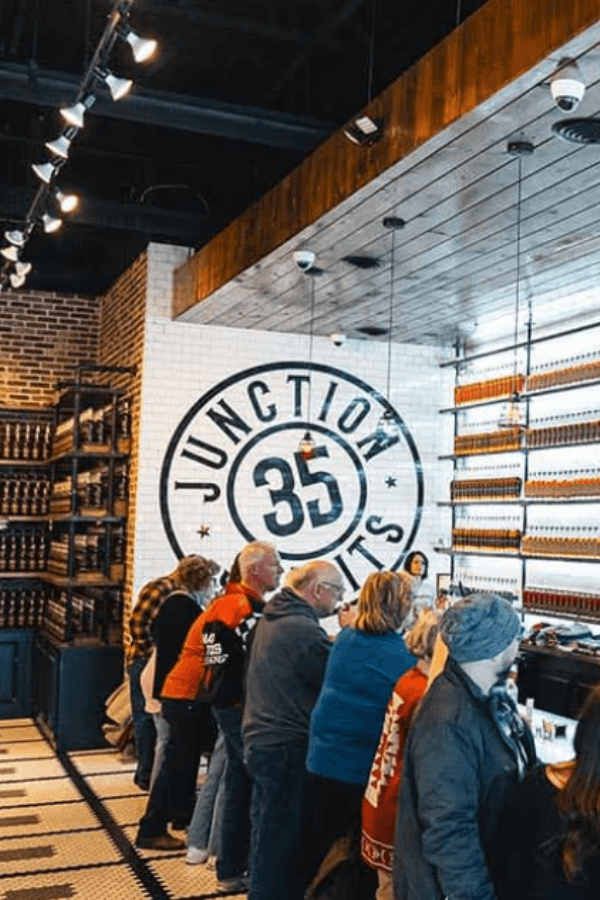 Best Pigeon Forge Nightlife for Adults: Things to Do After Dark in the Smoky Mountains 5 Inside of Junction 35 Spirits in Pigeon Forge, TN-Courtesy of Junction 35 Spirits